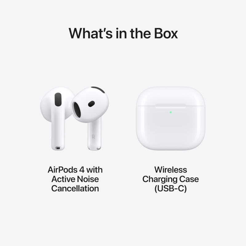 Купити Гарнітура Apple AirPods 4 with Active Noise Cancellation