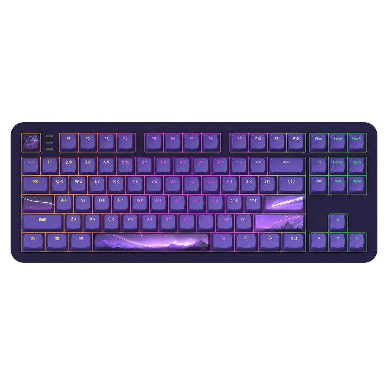 Купити Геймерська клавіатура Dark Project ALU87 Celestial ABS RGB