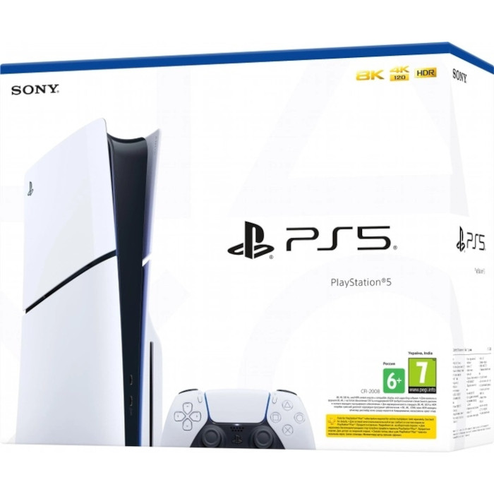 Купити Ігрова консоль PlayStation 5 Slim 1TB CFI-2116 (1174102