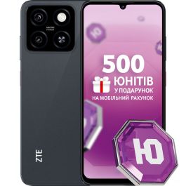 Купить Смартфон ZTE Blade A55 4/128GB Black | Vodafone