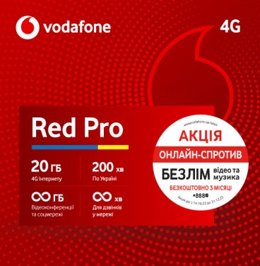 Vodafone<br> <span>Red Pro</span>