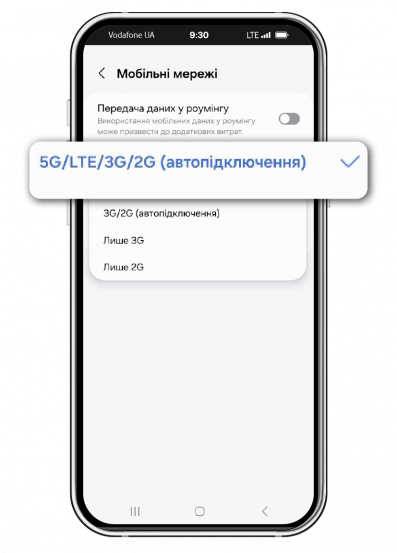 Select 5G/LTE