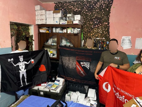 Військові отримали обладнання для рятівного переливання крові на догоспітальному етапі