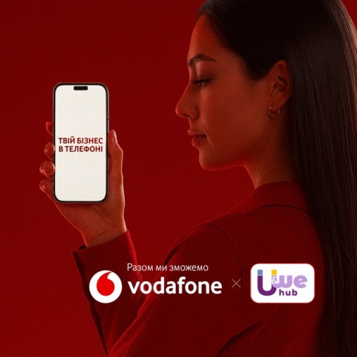 Vodafone та U&WE HUB запустили освітню програму «Твій бізнес в телефоні»