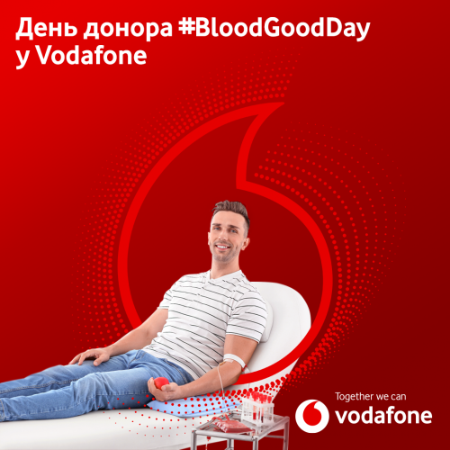 У День донора Vodafone зібрав кров для 150 пацієнтів
