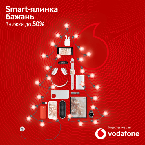 Що купували на подарунки до Нового року – сатистика Vodafone Retail Що купували на подарунки до Нового року – сатистика Vodafone Retail